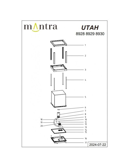 Sobremuro Utah Blanco Mantra