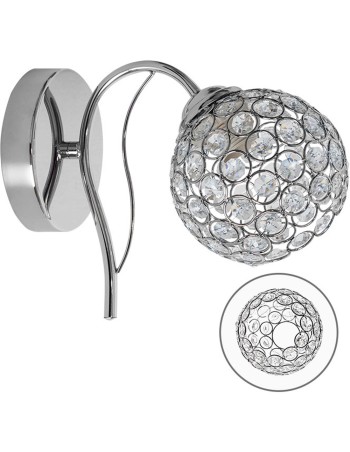 Aplique Tulipa Cromo