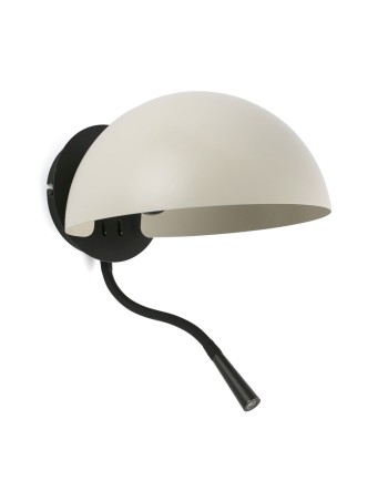 Aplique cabecero negro y beige