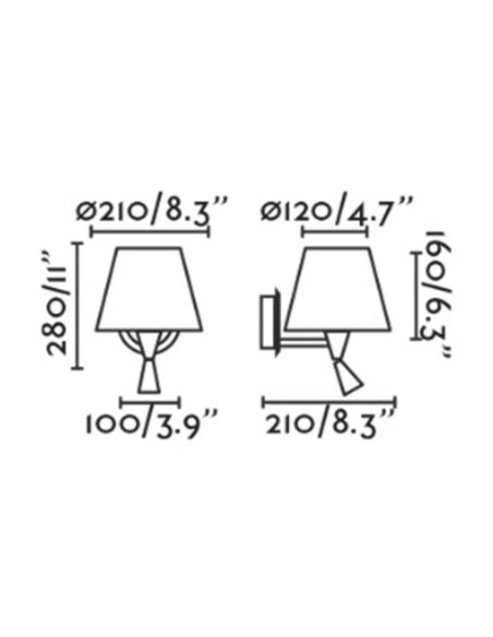 Aplique Cabecero con Lector y Luz Indirecta