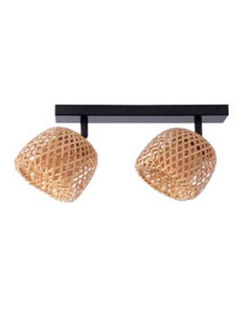 Regleta de 2 Focos Base...