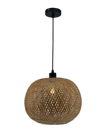 Lámpara Bola 35CM Ratán...