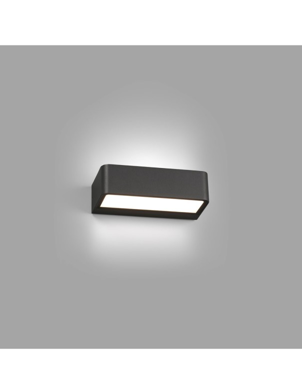 Aplique Exterior Gris Oscuro 3000K IP65