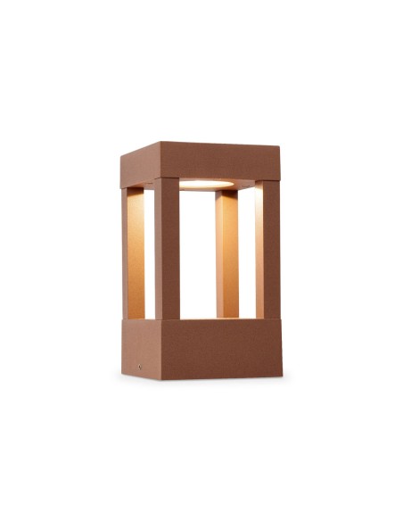 Baliza sobremuro baja marrón óxido