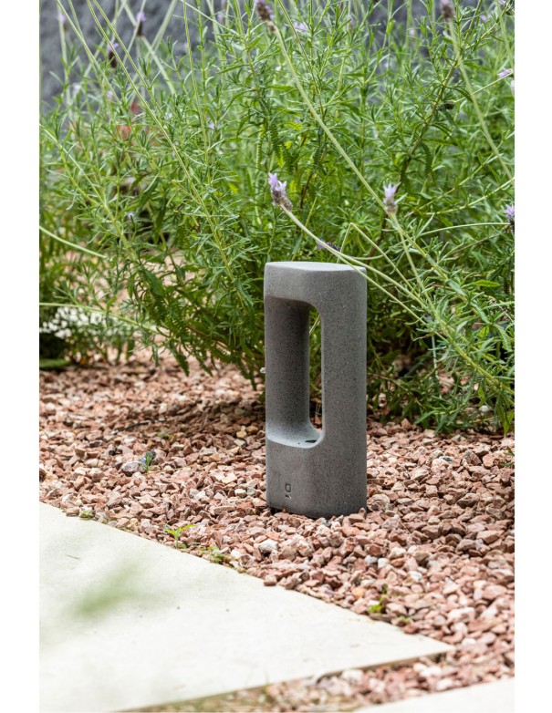 Balizas Led de Cemento Gris 28.5 CM