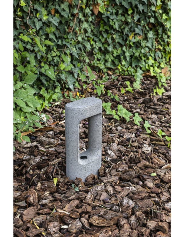 Balizas Led de Cemento Gris 28.5 CM