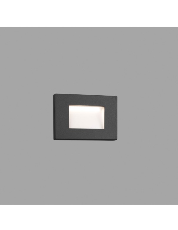 Empotrable Pared Exterior Gris Oscuro