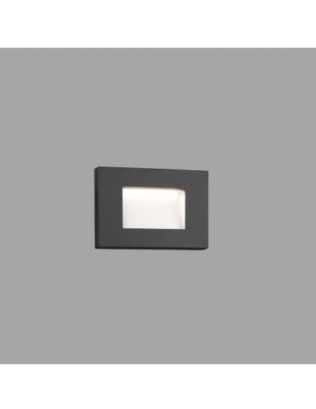 Empotrable Pared Exterior Gris Oscuro