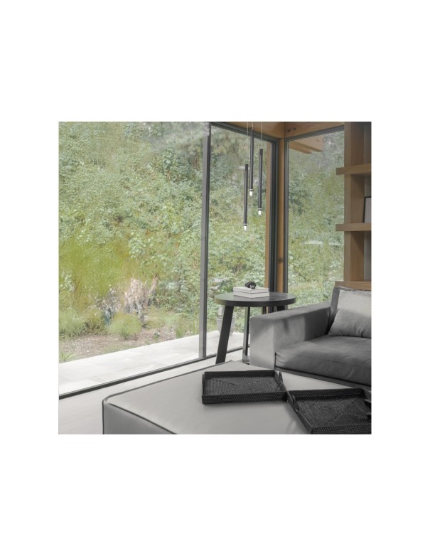 Moana Lámpara Colgante Negro Mantra