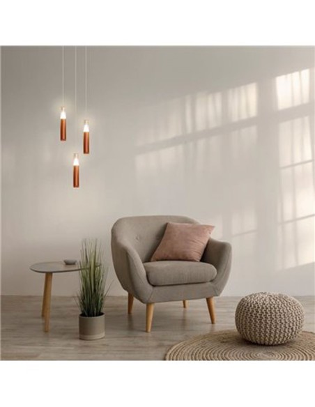 Spark Lámpara de Mantra Acabado Oro Pintura