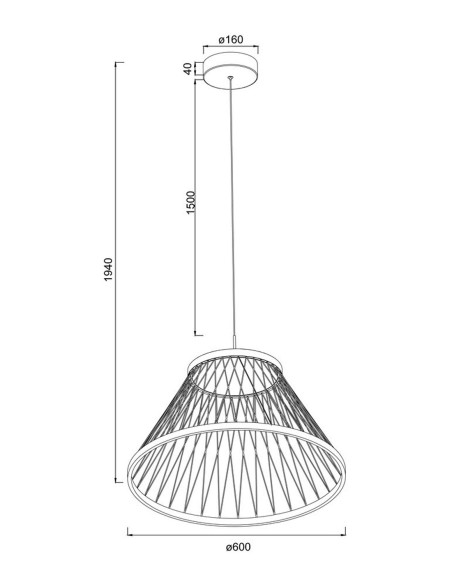 Spider Lámpara Mantra