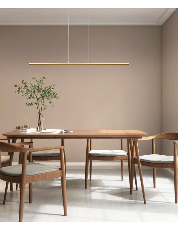 Lámpara Lineal XL Oro Pintura de Mantra