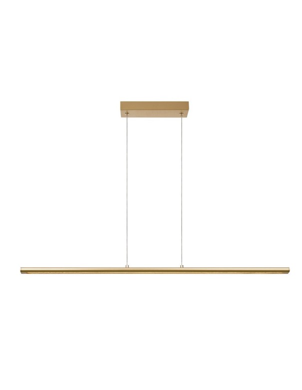 Lámpara Lineal oro pintura 122cm de Mantra iluminación