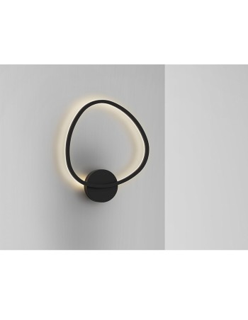 Aplique Opalis negro mate