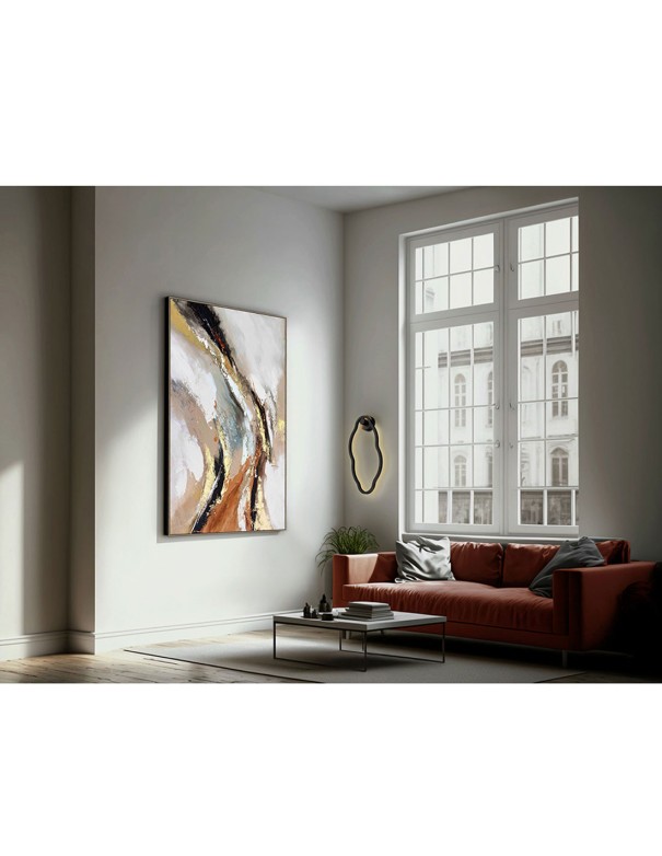 Tono Aplique Negro Led Schuller