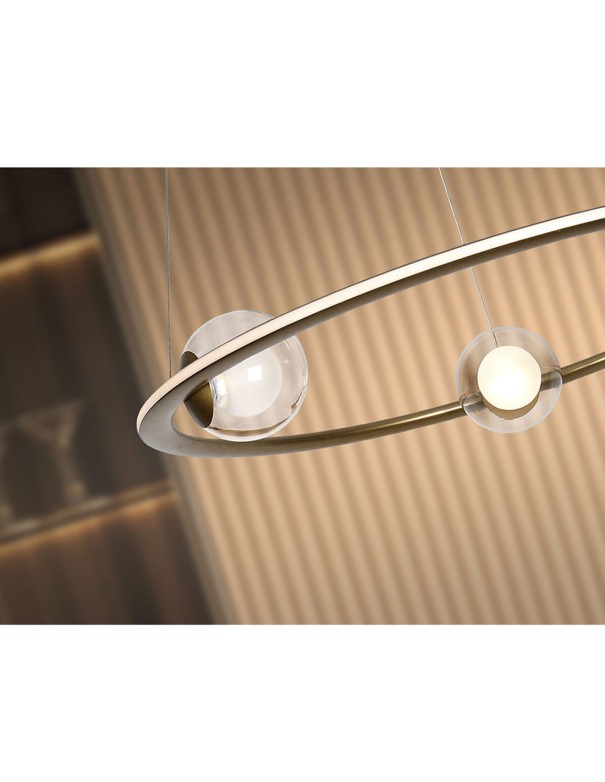 Tirsa Lámpara Bronce Schuller 60 cm