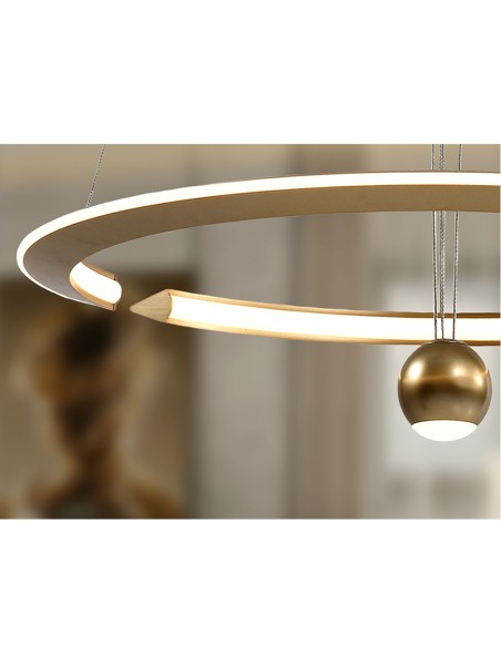 Orane Lámpara Dorada Schuller 60 cm