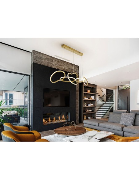 Lámpara Nexo dorada Schuller