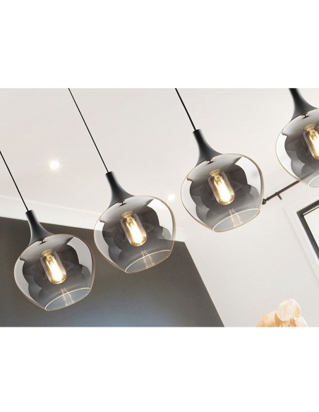 Opaz Schuller Lámpara Lineal Tulipas Smoke