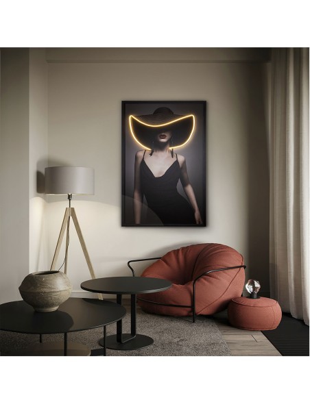 Pamela cuadro con luz de Schuller