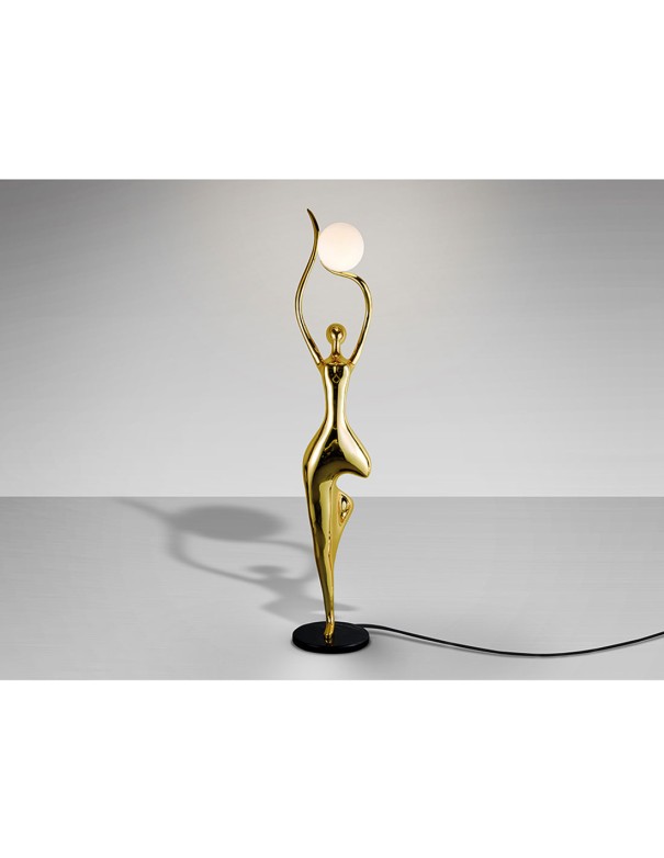El Arbol Gran Figura Oro con Luz de Schuller