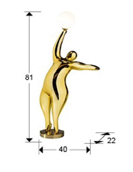 El Globo Figura 1 Luz Oro Schuller