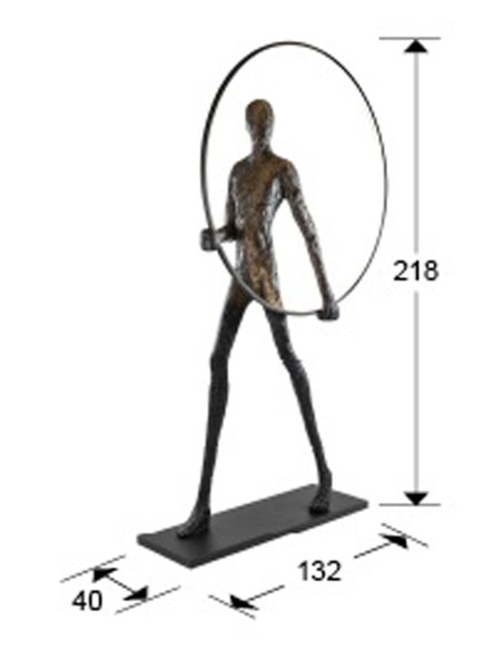 Caminante Gran Figura Negra Schuller