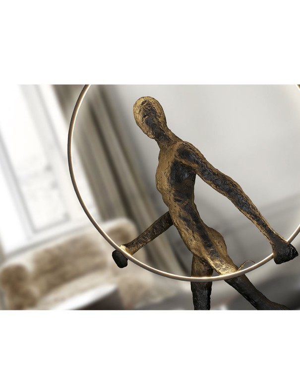 Caminante Figura 1 Luz Negro Schuller