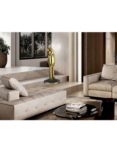 Mr Bubble Figura Schuller con Luz Oro