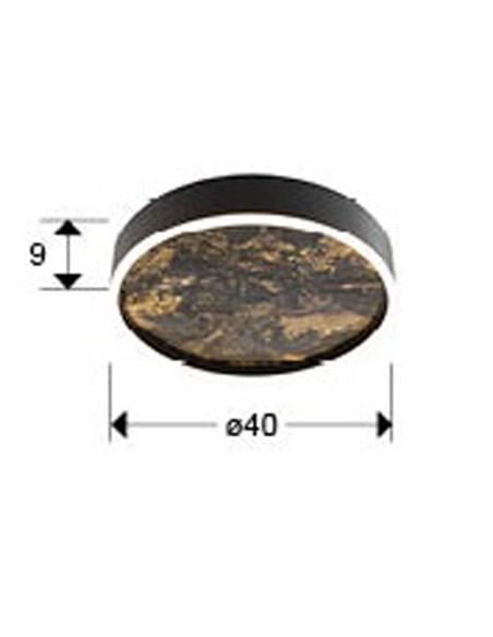 Stone Led Plafón Schuller