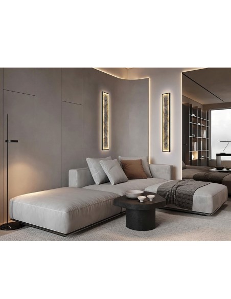 Aplique Stone Negro 100 cm CCT Schuller