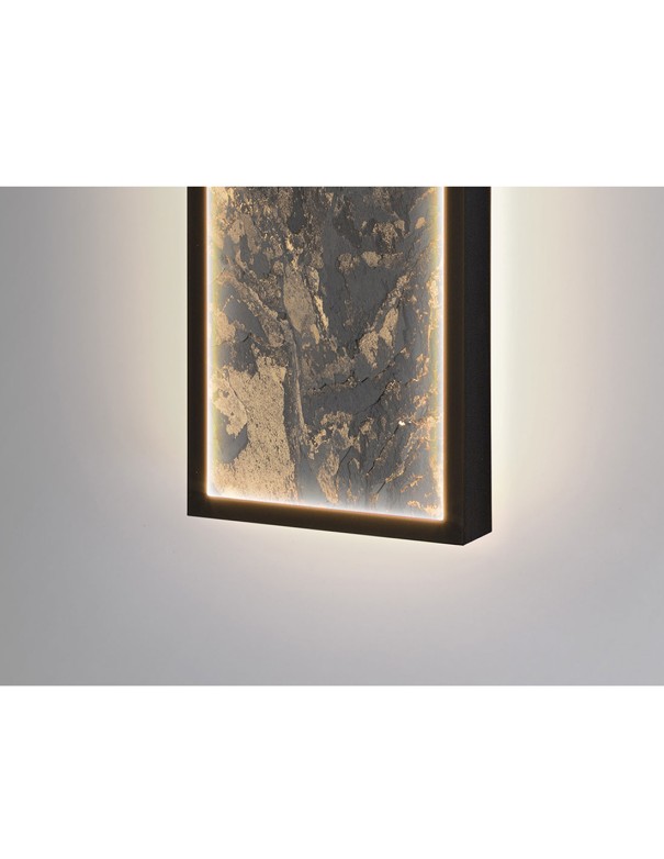 Aplique Stone Negro 100 cm CCT Schuller