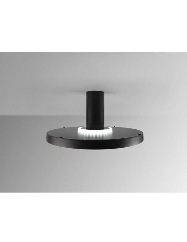 Stone Aplique/Plafón Led CCT Negro 32 CM