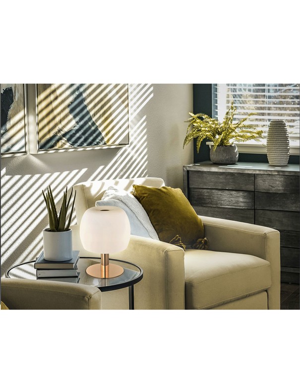 Baloon Lámpara de Mesa Oro Opal Schuller