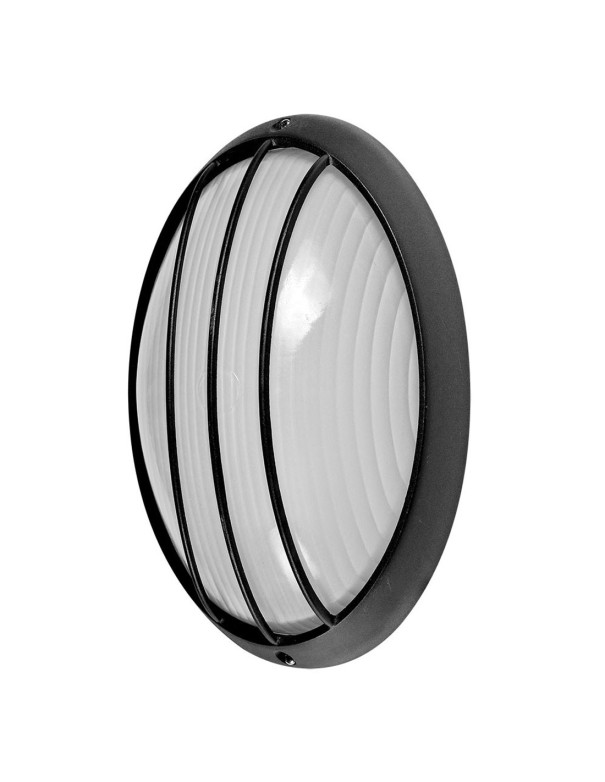 Aplique Aluminio Rejilla Negra Oferta