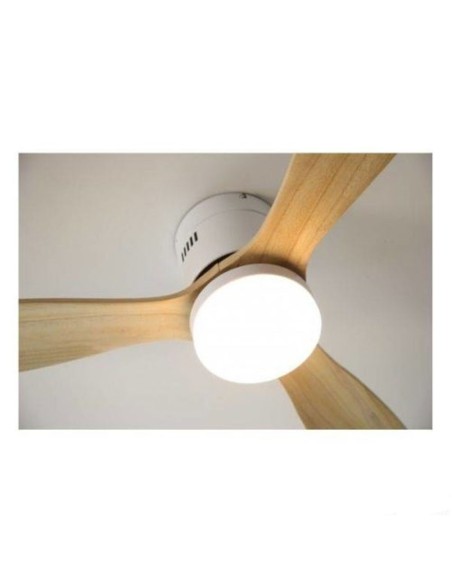 Ventilador de Techo Blanco Madera 6 Velocidades