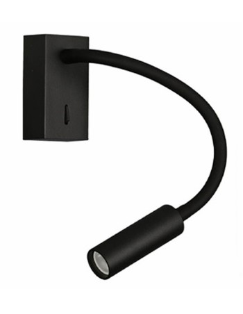 Aplique con manguito cabecero negro