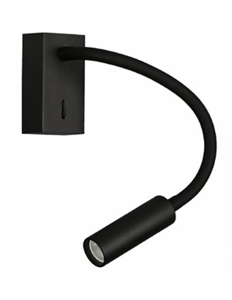 Aplique con manguito cabecero negro