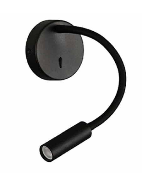 Aplique negro con lector flexible barato
