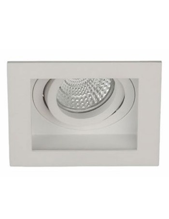 Foco cuadrado metal basculante