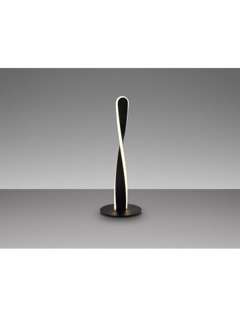 Lámpara sobremesa Twist negro