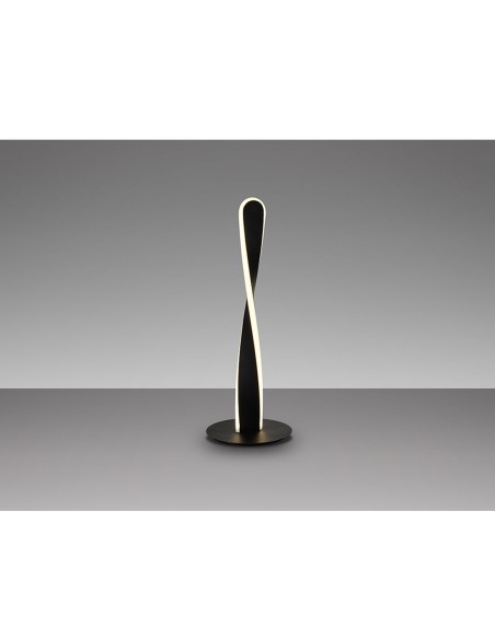 Lámpara sobremesa Twist negro