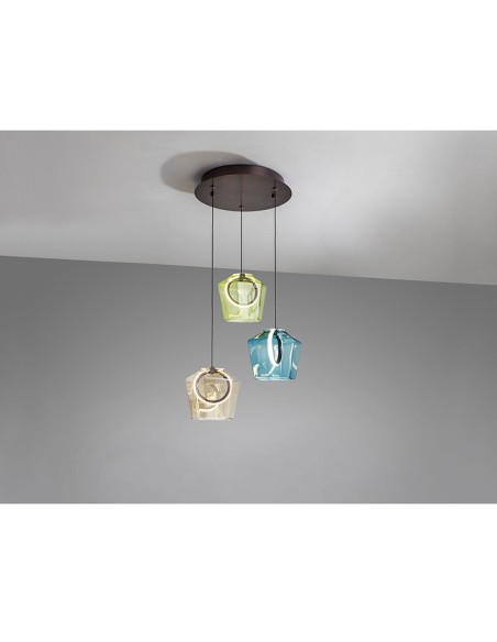 Ingrid lámpara tulipas colores Schuller