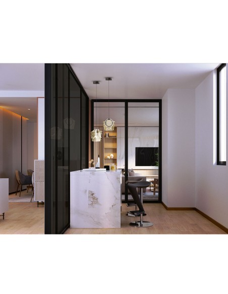 Ingrid Schuller Lámpara 1 Luz Champan