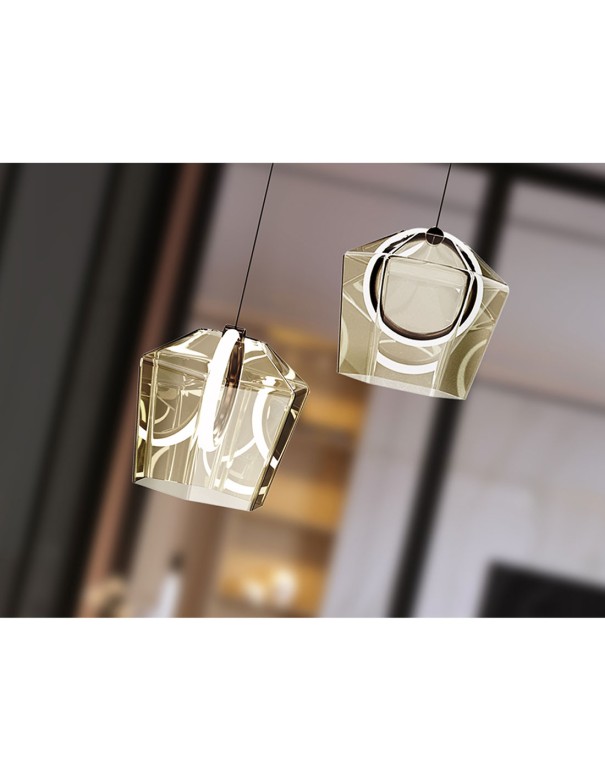 Ingrid Schuller Lámpara 1 Luz Champan