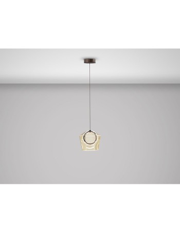 Lámpara Ingrid 1 luz champan