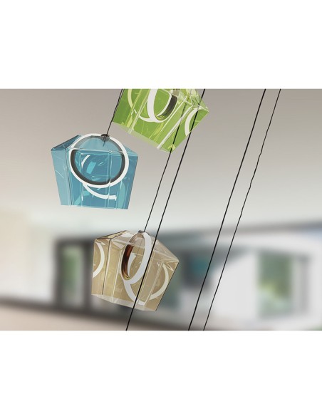 Ingrid Lámpara Schuller 6 Tulipas Colores