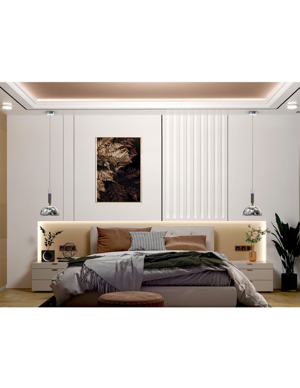 Lámpara de Techo Charlize Plata