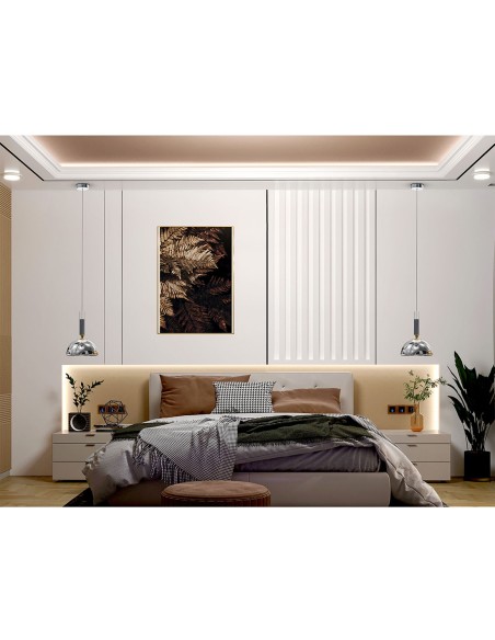 Lámpara de Techo Charlize Plata