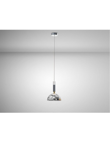 Lámpara Charlize plata de Schuller